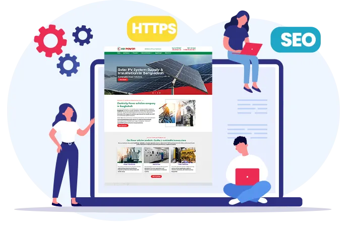 AB Power Engineering Ltd. website Recent Impression