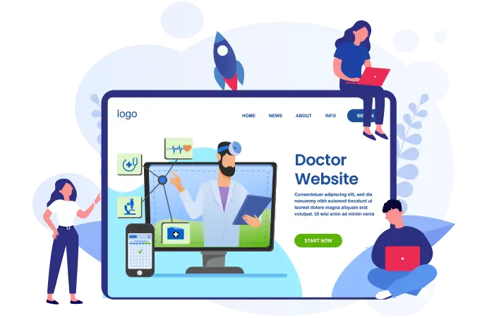 Doctor website developer in Bangladesh